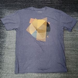 Line Matrix Circle Crew Neck t-shirt